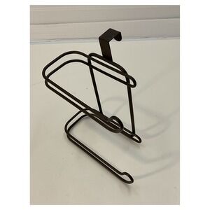 Oil-Rubbed Bronze Over-the-Tank Toilet Paper Holder Dual Roll